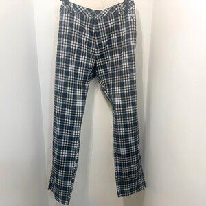 Puma Drycell Plaid Golf Pants UV Protect Size 36
